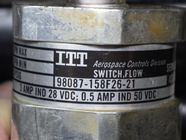 SWITCH FLOW P/N 158F26-21 - Image 10