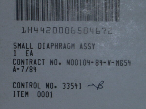 DIAPHRAM ASSEBLY PN B57-13577-5 - Image 4