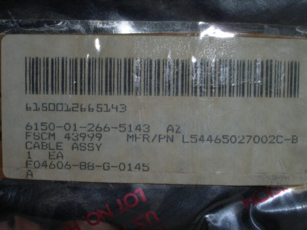 CABLE ASSY P/N L54465027002C-B - Image 5