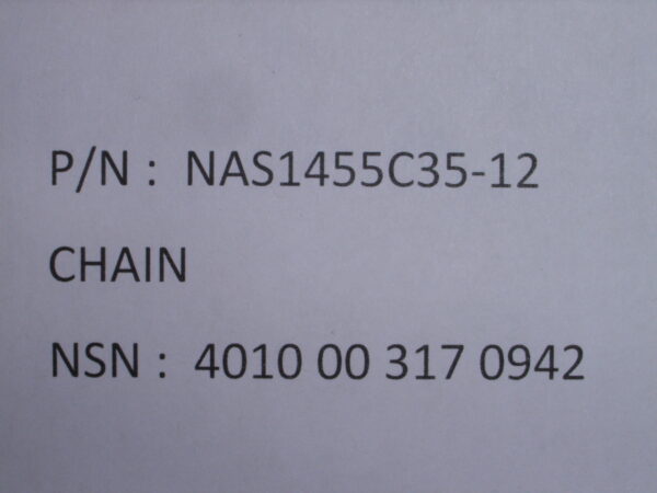 CHAIN P/N NAS1455C35-12 - Image 4