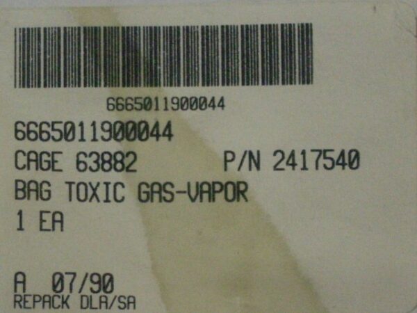 BAG TOXIC P/N 2417540 - Image 3