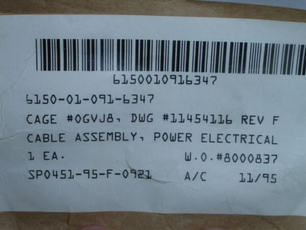 CABLE ASSY P/N 11454116-1 - Image 4