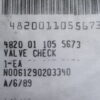 CHECK VALVE P/N HB91-XXX-12 - Image 5
