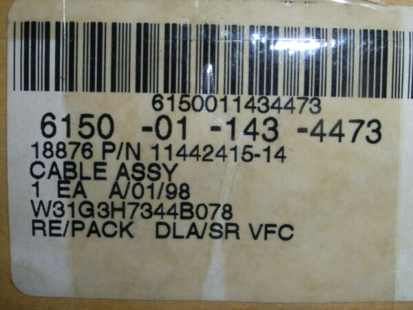 CABLE ASSY P/N 11442415-14 - Image 6