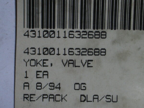 YOKE VALVE P/N 1807B - Image 4