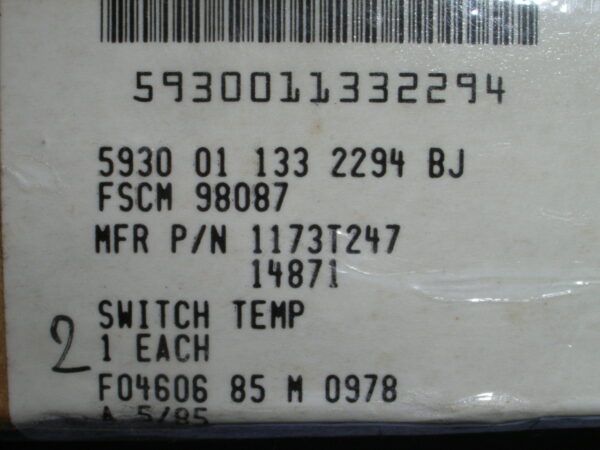 SWITCH P/N 14871 - Image 6