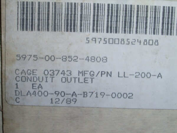 CONDUIT P/N LL-200-A - Image 5