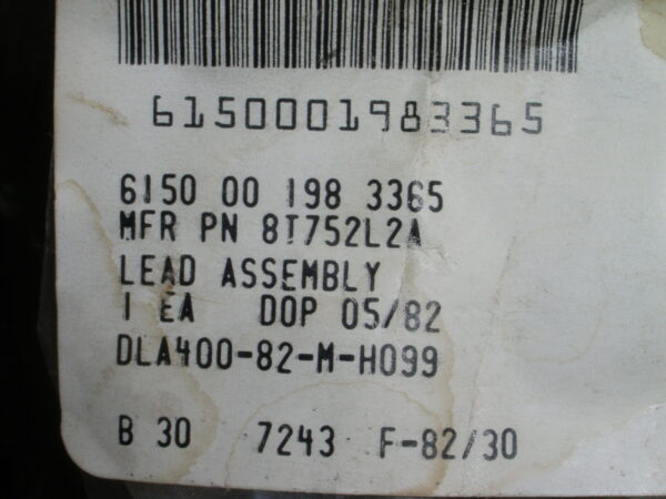 LEAD ASSY P/N 8T752L2A - Image 4