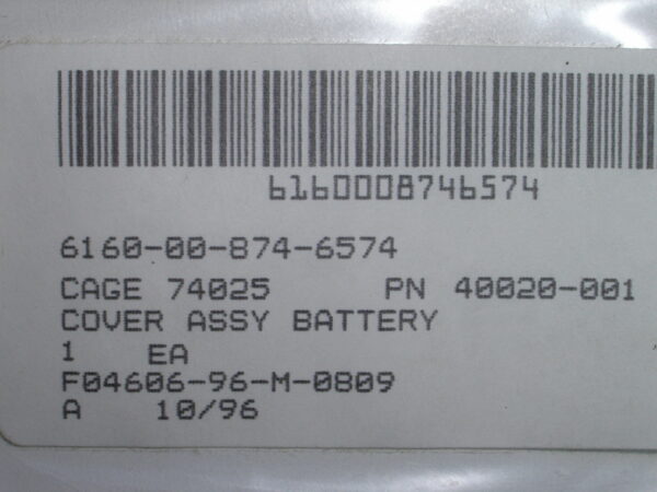 COVER ASSY P/N 40020-001 - Image 4