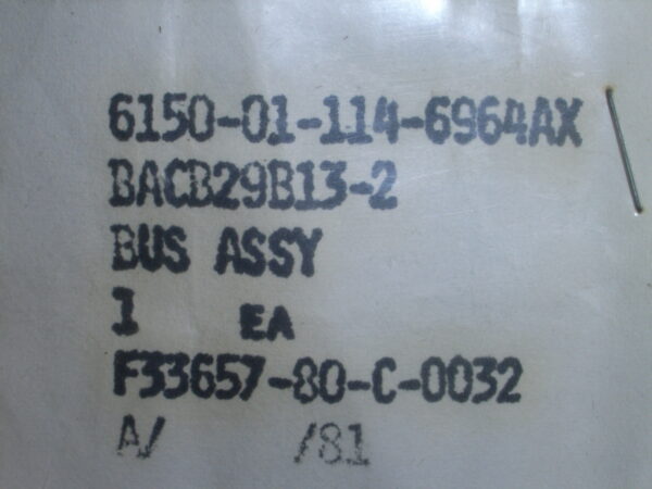 BUS ASSEMBLY..P/N BACB29B13-3 - Image 4