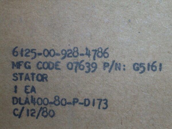 STATOR P/N G5161 - Image 6