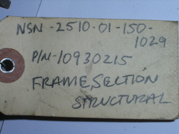 FRAME SECTION P/N: 10930215 - Image 4