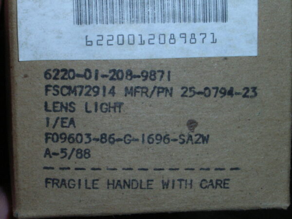 LENS LIGHT PN 25-0794-23