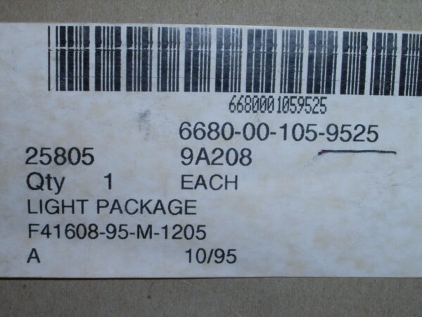 LIGHT PACKAGE P/N 9A208 - Image 3