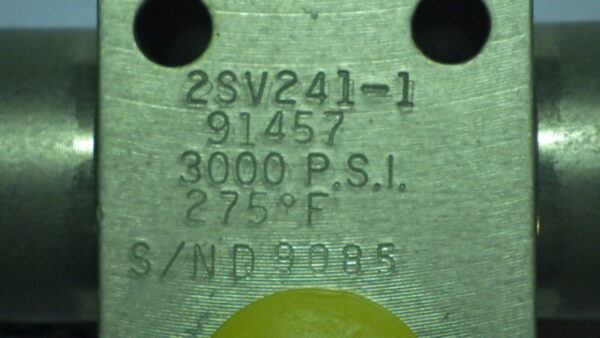 VALVE P/N 2SV241-1 - Image 5