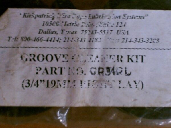 GROOVECLEANER P/N GR34RL - Image 3