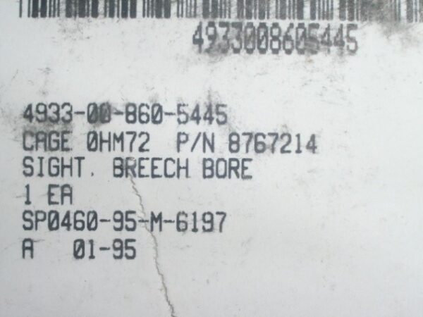 SIGHT, BORE, BREECH  P/N 8767214 - Image 3