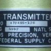 TRANSMITTER, LIQUID P/N 472465-126 - Image 3