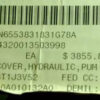 COVER HYDRAULIC P/N 4W3998 - Image 3