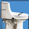 Toilet Bidet Combination, HOT & Cold - Image 5