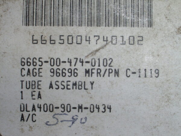 TUBE ASSEMBLY PN C-1119 - Image 3