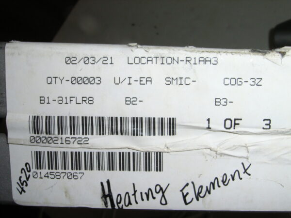 HEATING ELEMENT PN 8072649 - Image 5