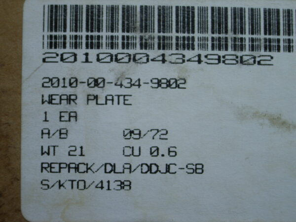 WEAR PLATE PN 082347-26 - Image 7