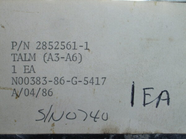 ACTUATOR ASSY P/N 2852561-1 - Image 6