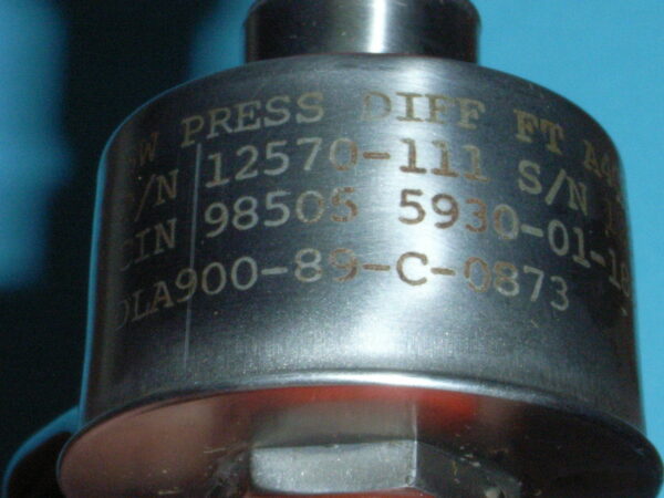 SWITCH PRESSURE P/N 12570-111 - Image 4