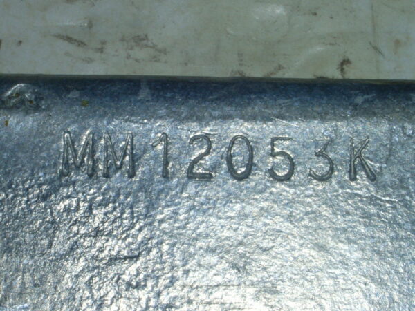 ZINC ANODE   PLATE  P/N MIL-A-18001 - Image 2