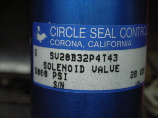 VALVE P/N SV20B32P4T43 - Image 4