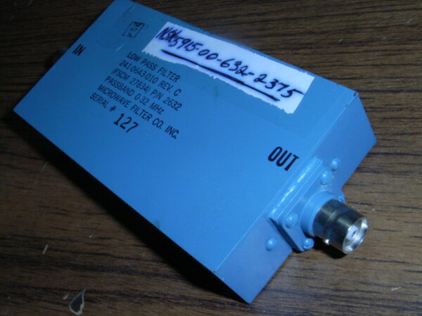 LOW PASS FILTER PN 2632 - Image 3