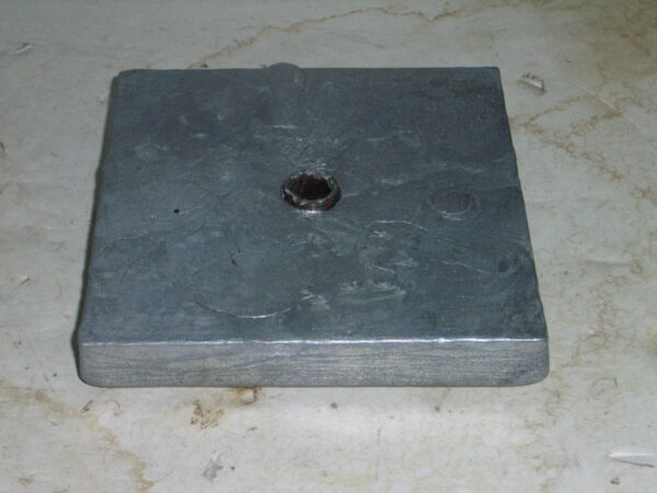 ZINC ANODE   PLATE  P/N MIL-A-18001 - Image 4