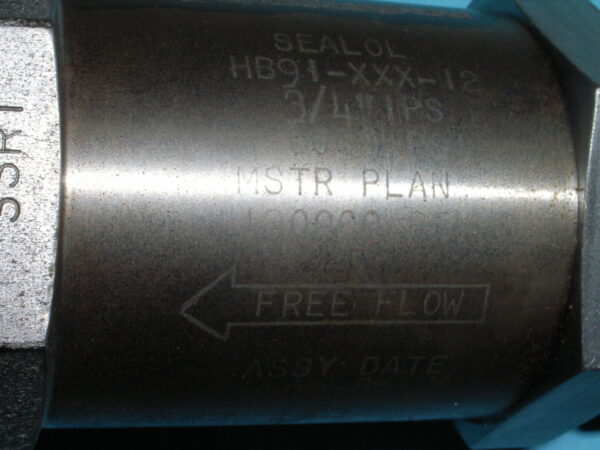 CHECK VALVE P/N HB91-XXX-12 - Image 3