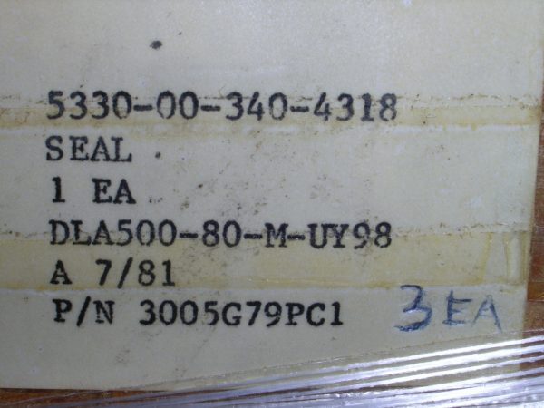 RING METALLIC SEAL P/N 3005G79PC1 - Image 15