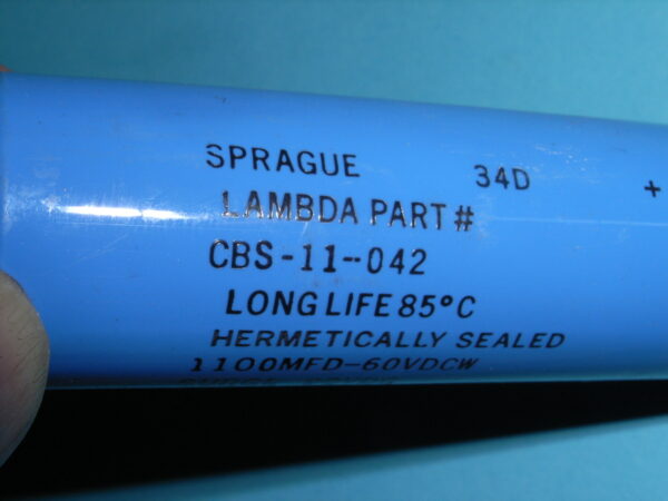 CAPACITOR P/n CBS-11-042 - Image 7