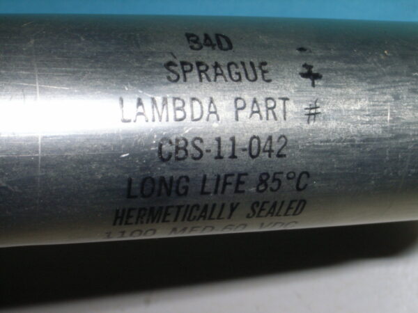 CAPACITOR P/n CBS-11-042 - Image 4