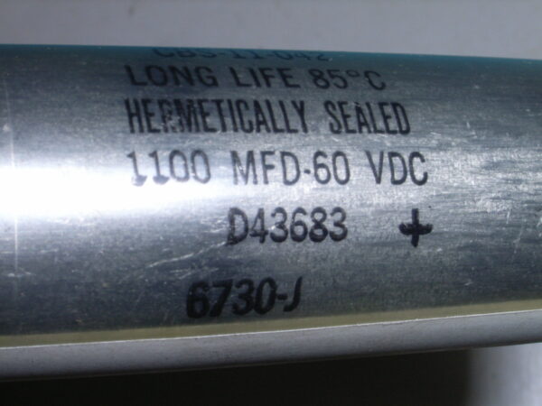 CAPACITOR P/n CBS-11-042 - Image 3