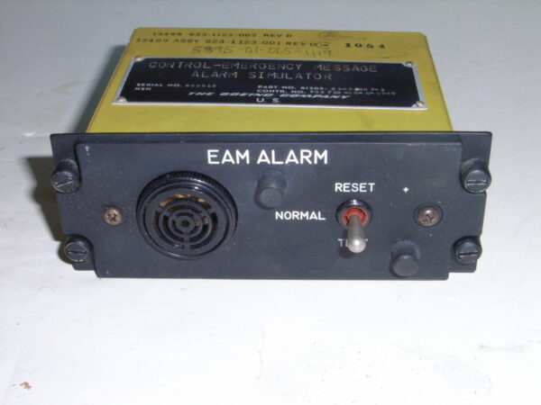 CONTROL ALARM PN 623-1123-001 - Image 3