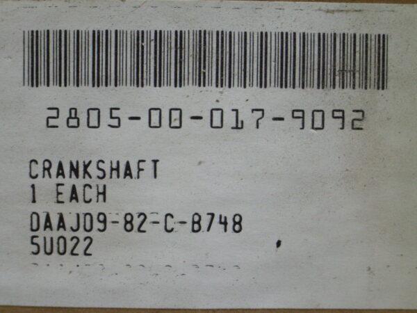 CRANK SHAFT P/N 13206E0611 - Image 4