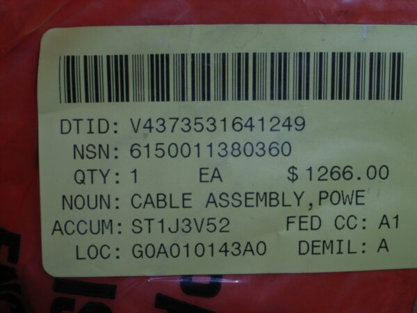 CABLE ASSY P/N 443535-00 - Image 4