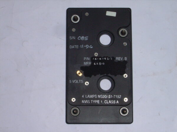 PANEL P/N 10-142-1