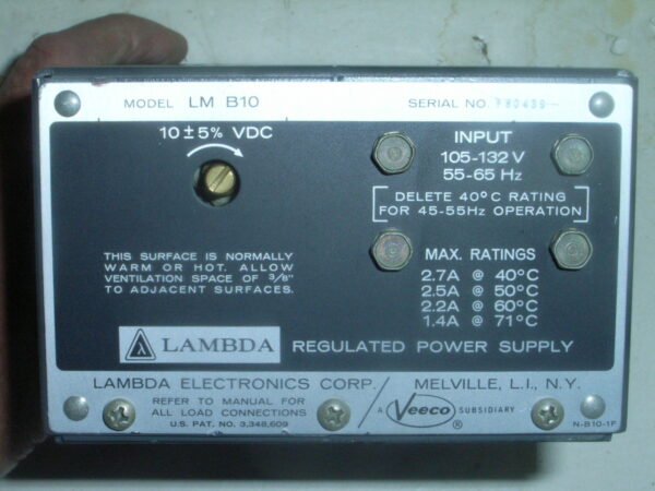 POWER SUPPLY P/N LM-B10 - Image 4