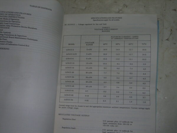 POWER SUPPLY P/N LCS-CC-15 - Image 4