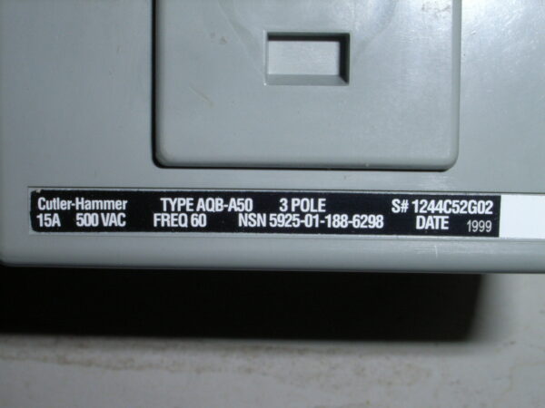 CIRCUIT BREAKER P/N AQBA50 - Image 7