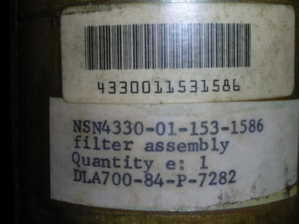 FILTER ASSEMBLY  PN 51134-01 - Image 5