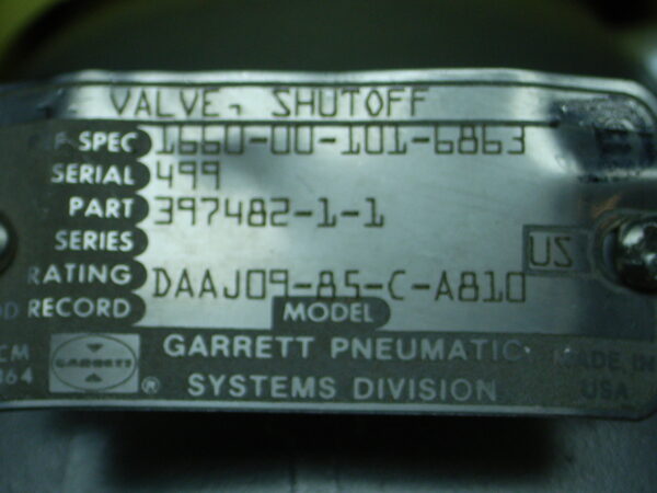 VALVE  PN 397482-1-1 - Image 6