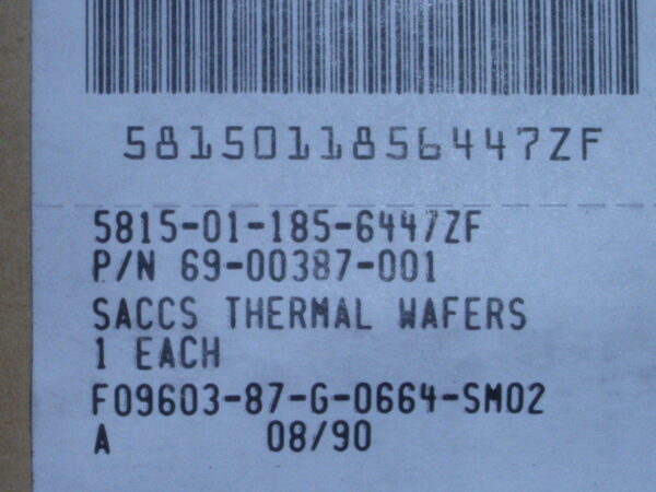 THERMAL WAFERS PN 69-00387-001 - Image 4