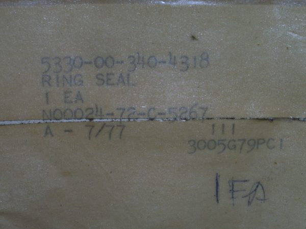 RING METALLIC SEAL P/N 3005G79PC1 - Image 14