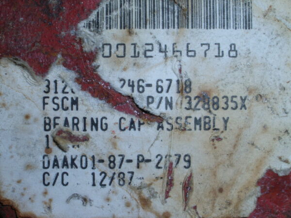 BEARING CAP PN 328825X - Image 4